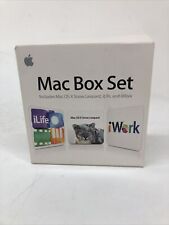 Apple Mac Box Set Os X Snow Leopard Ilife 2009 Iwork 2009 Mc210za W Stickers