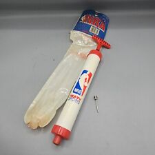Nba Huffy Sports Basketball Air Pump W Needle Vintage Red White Case