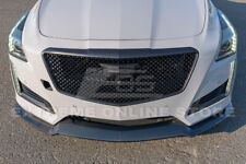 For 14-19 Cadillac Cts V-style Carbon Fiber Front Bumper Lower Lip Splitter