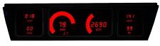Chevy 77-90 Impala Caprice Digital Dash Panel Red Led Gauges Lifetime Warranty