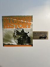 1986 Jeep Cj Commemorative Brochure With Brass Plaque End Of An Era.