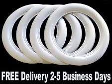 15 Rimtires 3 Wide White Wall Set Of4 Vw Beetle Ford Chevy Mopar Baby Moon..