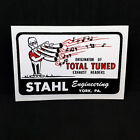 Stahl Headers Decal York Pa. Vintage Style Vinyl Car Sticker Hotrat Rod