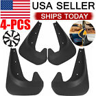 4pcs Car Mud Flaps Splash Guards For Front Or Rear Auto Universal Accessories Us