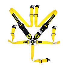 Racing Seat Belt Kyostar Yellow 5-point Camlock Quick Release Safety Harness