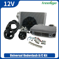 Universal 12v Underdash Air Conditioning Evaporator Ac Kit Welectrical Harness