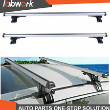 Labwork Roof Rack Cross Bar 48 Car Top Luggage Cargo Carrier W 3 Kinds Clamp