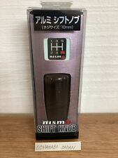 Nismo Shift Knob Aluminum Black Anodized 10mm For 5 6mt C2865-1ea01 New Fs
