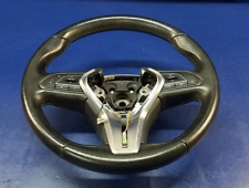 17-20 Infiniti Q50 Q60 Rwd Steering Wheel Black Leather W Audio Switches 75570