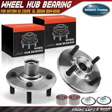 2x Front Left Right Wheel Hub Bearing Assembly For Saturn Sc Sl Sw 1994-2002