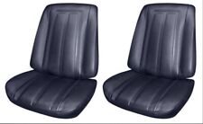1966 Chevy Ii Nova Bucket Seats Black Complete