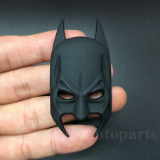 Black 3d Matte Metal Batman Mask Emblem Auto Car Badge Decal Sticker