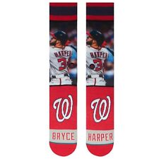 Stance Mens L Bryce Harper Baseball Mlb Crew Socks 9-12 Washington Nationals