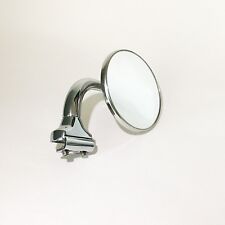 Hot Rod Universal 3 Peep Door Edge Mirror - Flat Lens- Left Or Right Hand