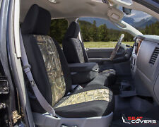 Custom Fit Neo-camo Front Bucket Seat Covers For The 2008-2013 Chevy Silverado