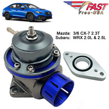 Fv 40mm Blow Off Valve Blue With Adapter For Subaru Wrx 08-22 Mazda 36cx-7 0