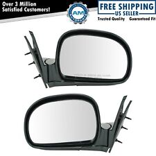 Manual Side View Mirrors Left Right Pair Set For Blazer Jimmy S10 Pickup Truck