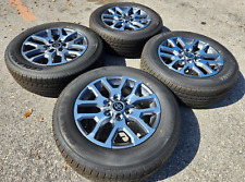 Set Factory Toyota Tundra Wheels Tires 2023 Oem Trd Platinum 20 Inch 2022 2024