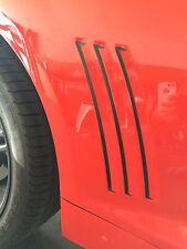 Fits Camaro Ssrsls Side Vent Gill Inserts Vinyl Decal Stripes 2010-2016