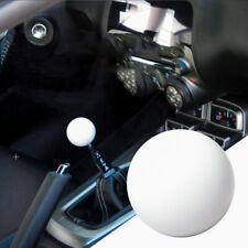 Universal Acrylic Glossy White Round Ball Shift Knob Manual Gear Shifter
