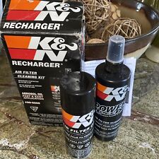 Kn Recharger Air Filter Cleaning Kit 99-5000 Oil Engine Cleaner Care Spray