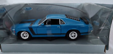 Mustang Boss 302 1970 Ford 125 Scale Welly Muscle Car Die Cast Model New In Box