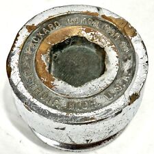 Rare 1910s Packard Brass Threaded Screw-on Hubcap Hub Grease Cap Nut Antique
