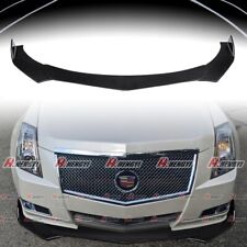 For Cadillac Cts Front Lip Splitter Spoiler Bumper Vanlence Styling Body Kit