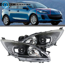 For 2010 2012 2013 Mazda 3 Projector Headlights Headlamps Leftright Assembly