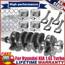 For Hyundai Kia G4fj Engine Model 1.6t Crankshaft Connecting Rod Piston Kit