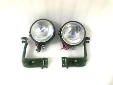 Willys Jeep Mb Ford Gpw Headlight Light With Bracket Pair Left Right Fit For