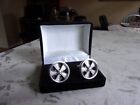 Hurst Shifter Wheel Cufflinks Original Rare 1960s Owned By The Inventer 500made