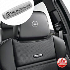 For Mercedes-benz Sport Car Suv Front Seat Back Amg Performance Emblem 3d Badge