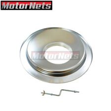 14 Chrome Air Cleaner Offset Hei Base Chevy Ford Sbc Bbc Holley Edelbrock 350
