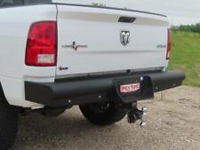 New Ranch Style Rear Bumper 10 - 24 Dodge Ram 2500 3500 Smooth Plate Pipe