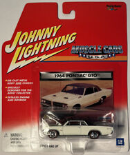 Johnny Lightning Muscle Cars U.s.a. White 1964 Pontiac Gtodie Cast164b87