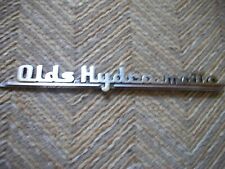 1940-1941 Oldsmobile Olds Hydramatic Chrome Fender Script Emblem