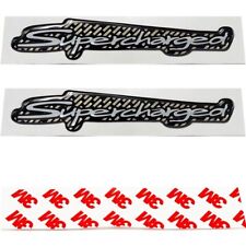 2pc For Toyota Trd Supercharged Supercharger Emblem Decal Replacement Genuine