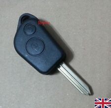 New 2 Button Key Fob Case Blade For Citroen Berlingo Picassosaxo Xsara