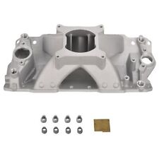 High Rise Intake Manifold Single Plane For 1957-95 Small Block Chevy Sbc 350 400