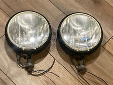Vintage Cibie Oscar Driving Lights 7 Inch Round - Pair - Aux Lights