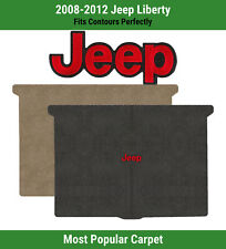 Lloyd Ultimat Small Cargo Carpet Mat For 08-12 Jeep Liberty Wred On Black Jeep