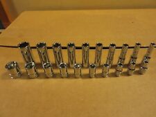 Matco Silver Eagle 14 Drive 20-pc Sae 6 Point Socket Set Shallow And Deep New