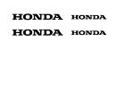 4 Honda Brake Caliper Vinyl Decal Logo Sticker Car Motorcycle Wall Bumper Jdm