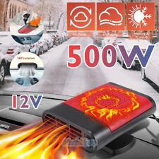 360 500w Car Heater Dc 12v Heating Cooling Fan Windshield Defroster Demister Us