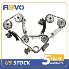 Timing Chain Kit Vvt Gears For 07-22 Buick Enclave Chevy Traverse Gmc 3.6 3.0