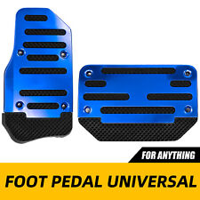 Universal Car Non Slip Automatic Gas Brake Foot Pedal Pad Coverblue
