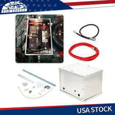 Aluminum Battery Box Relocation Kit Universal Polished Billet Race Pc Complete
