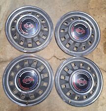 1967 Chevy Ss Impala 14 Hubcaps Set Of 4 Fits Convertible Lowrider 427 Hardtop