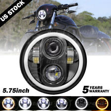 2022 Brightest 5-34 5.75 Inch Led Projector Headlight Drl For Motorcycle Bike